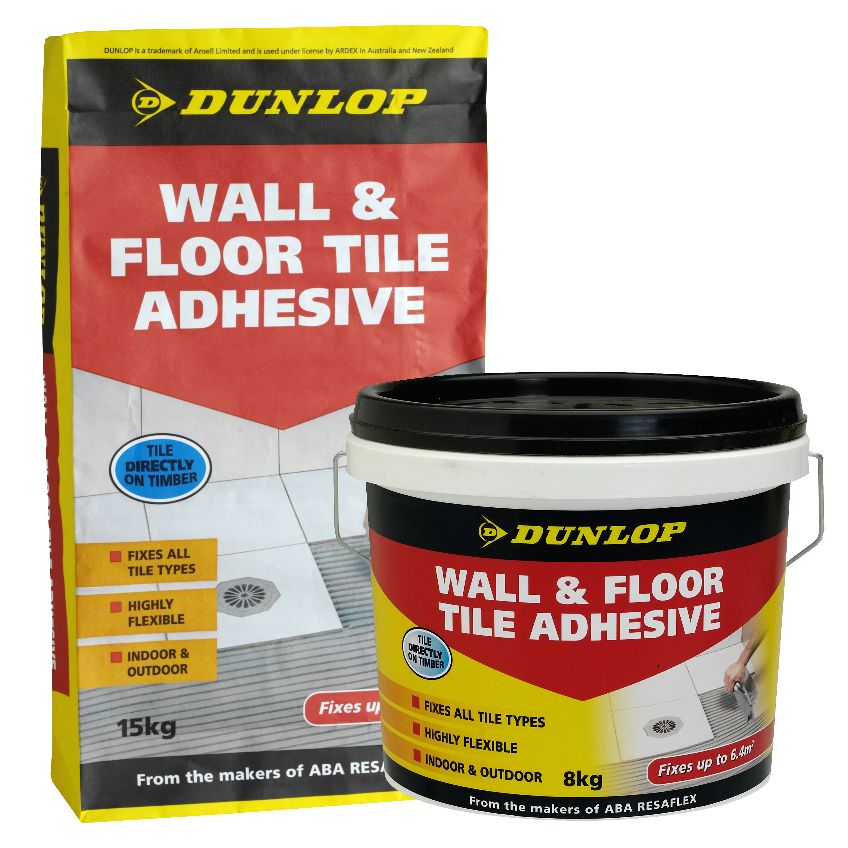 Dunlop Superlite sand-free tile adhesive in action in our latest video our   Channel. Available from leading hardware stores…